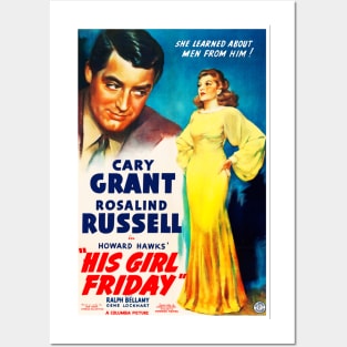 His Girl Friday Posters and Art